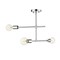 Z-Lite Modernist 3 Light Semi Flush Mount, Chrome 731-3SF-CH - alternate 5